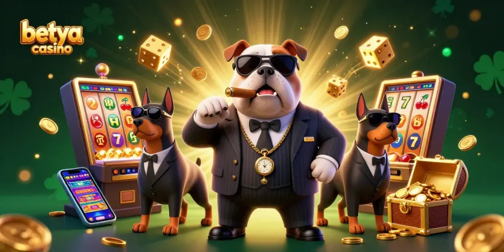 Experience the thrill at betya casino with vibrant 3D characters and dynamic game elements exploding in excitement.